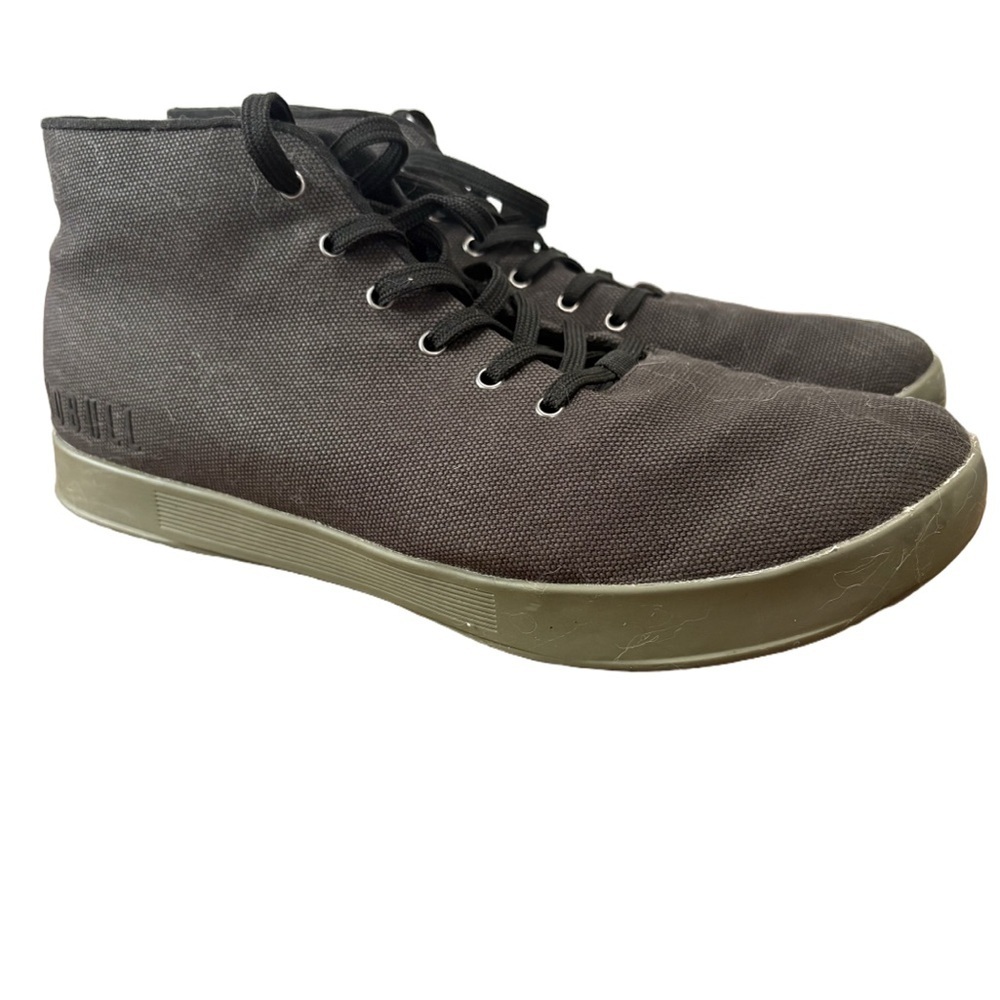 NOBULL Black High-Top Sneakers Minimalist Design